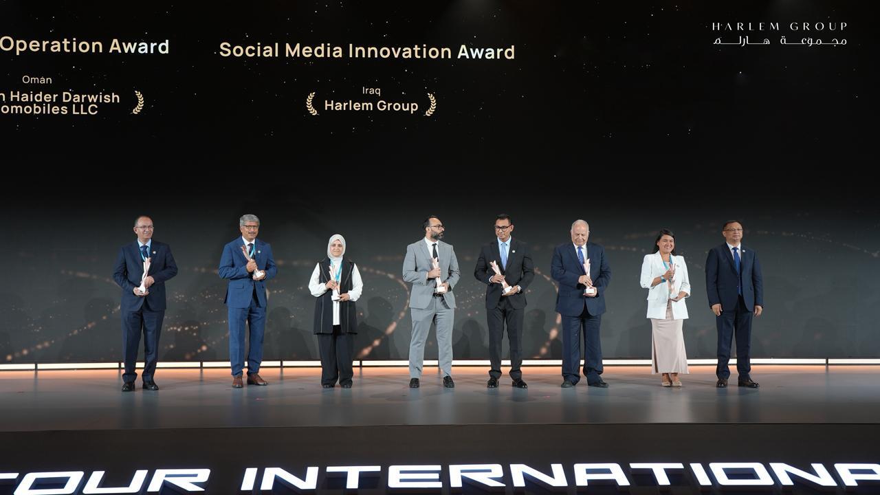 Social Media Innovation Award presentation